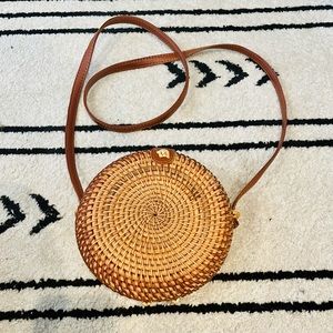 Small straw bag